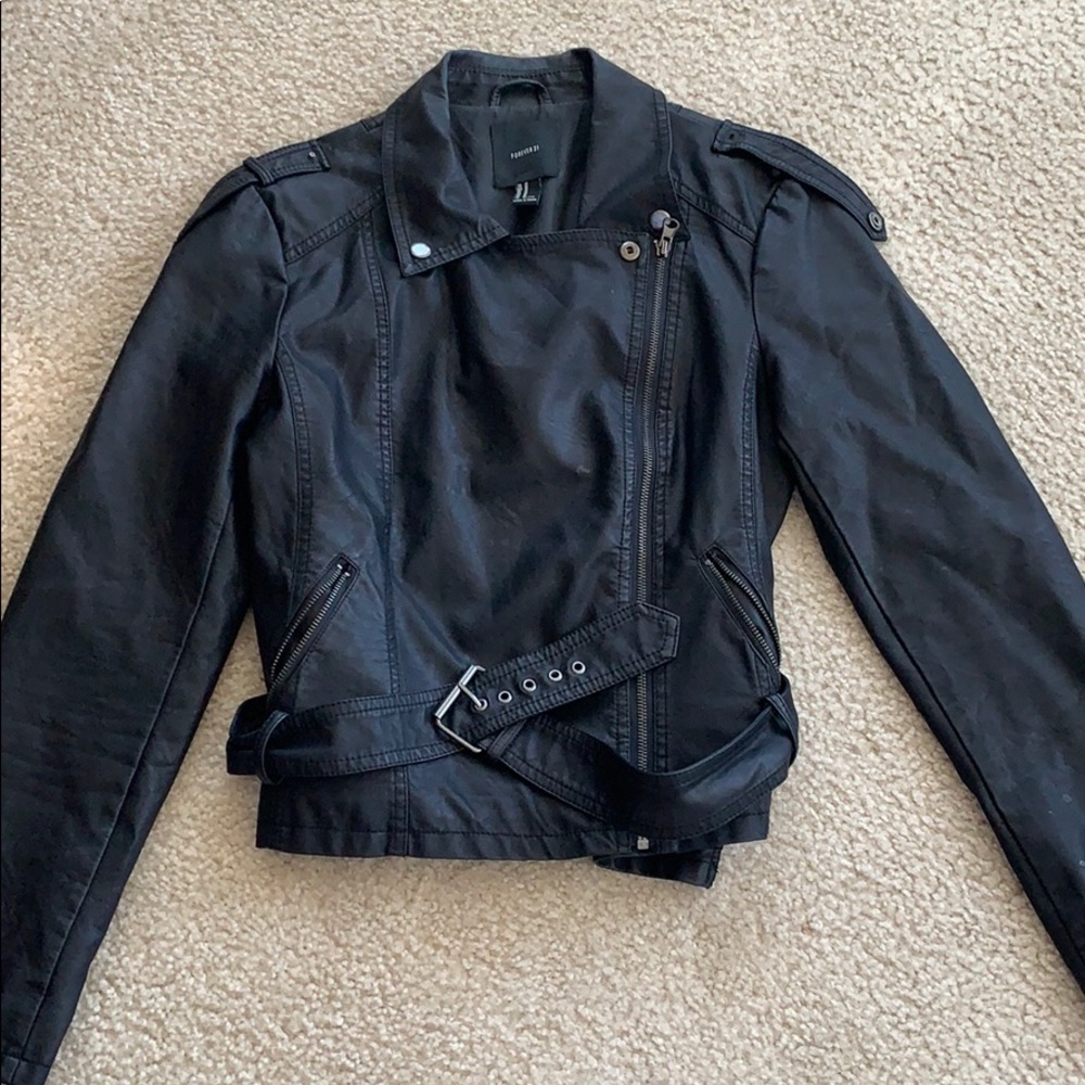 Black ‘Leather’ Jacket